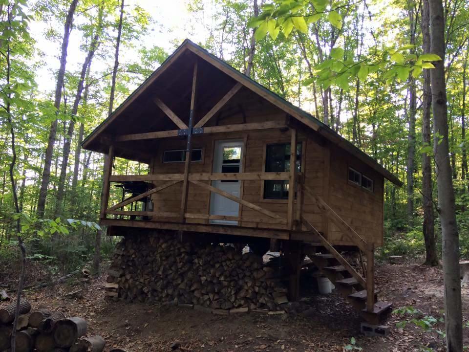Les Cabines Nordik Des Piles Villa Saint-Jean-des Piles Exterior foto
