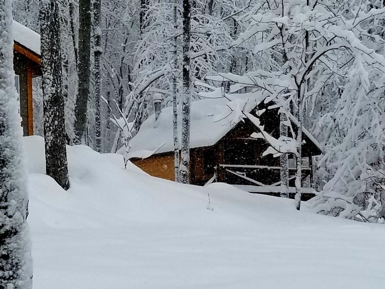 Les Cabines Nordik Des Piles Villa Saint-Jean-des Piles Exterior foto