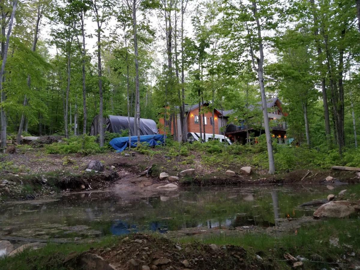 Les Cabines Nordik Des Piles Villa Saint-Jean-des Piles Exterior foto